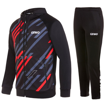 dres GEWO Ponza I czarny z czerwonym