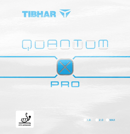 okładzina gładka TIBHAR Quantum X Pro  Blue niebieski