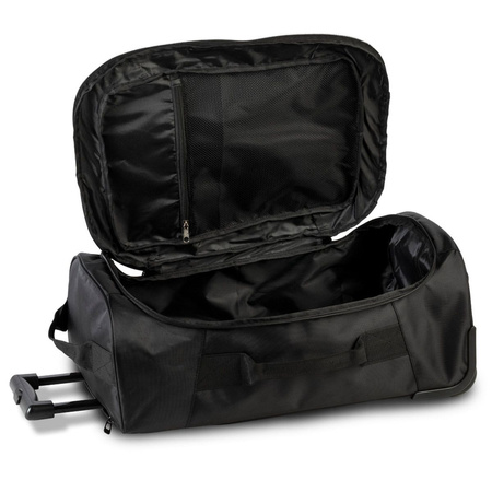 torba sportowa GEWO Trolley Stripes M czarny z limonkowym