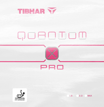 okładzina gładka TIBHAR Quantum X Pro Pink różowy