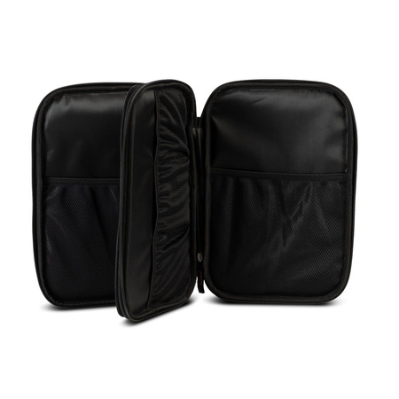 pokrowiec podwójny GEWO Nova Double czarny z czerwonym