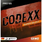 okładzina gładka GEWO Codexx Pro 55 SuperSelect czarny