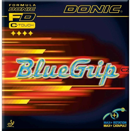 okładzina gładka DONIC Blue Grip C2 czerwony