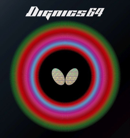 okładzina gładka BUTTERFLY Dignics 64 czarny