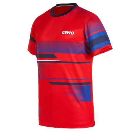 T-shirt GEWO Sarno III czerwony
