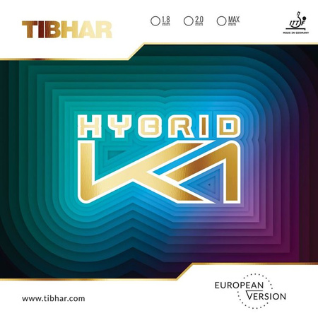 okładzina gładka TIBHAR Hybrid K-1 Europa czarny