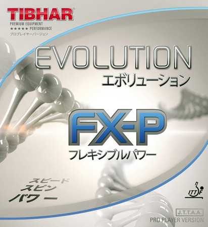 okładzina gładka TIBHAR Evolution FX-P czerwony