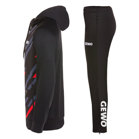 dres GEWO Ponza I czarny z czerwonym