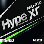 okładzina gładka GEWO Hype XT Pro 40.0 czerwony