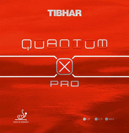 okładzina gładka TIBHAR Quantum X Pro czarny