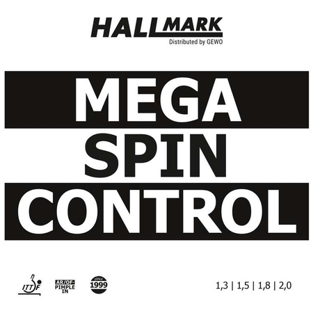 okładzina gładka HALLMARK Mega Spin Control czarny