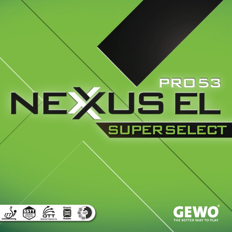 okładzina gładka GEWO Nexxus EL Pro 53 SuperSelect czarny czarny