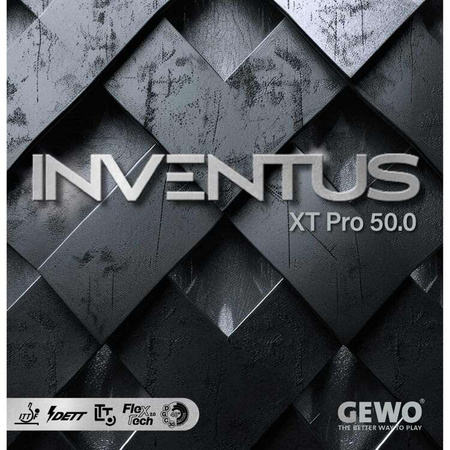 okładzina gładka GEWO Inventus XT Pro 50.0 czarny