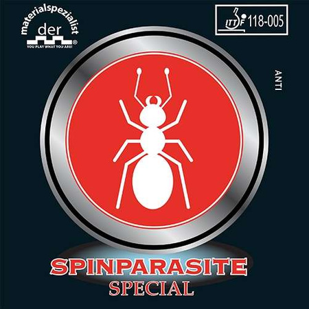 antytopspin DER MATERIALSPEZIALIST Spinparasite Special czerwony