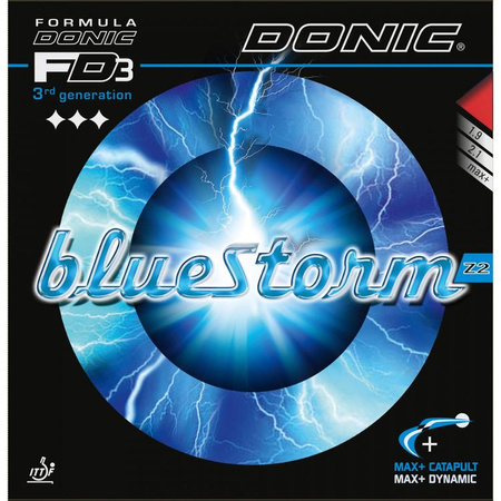 okładzina gładka DONIC Bluestorm Z2 niebieski