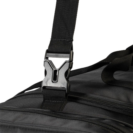 torba sportowa GEWO Stripes L czarny z limonkowym