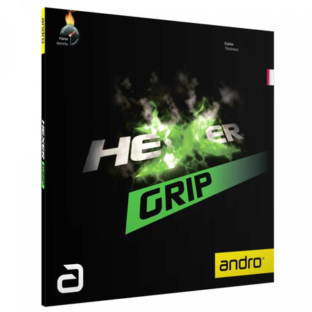 okładzina gładka ANDRO Hexer Grip czerwony