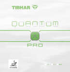 okładzina gładka TIBHAR Quantum X Pro Green zielony