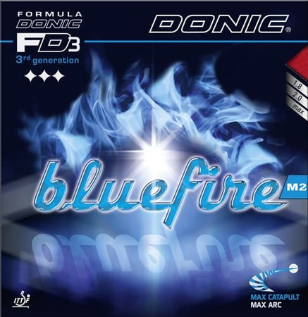 okładzina gładka DONIC Bluefire M2 czarny