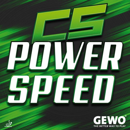 okładzina gładka GEWO CS Powerspeed czerwony