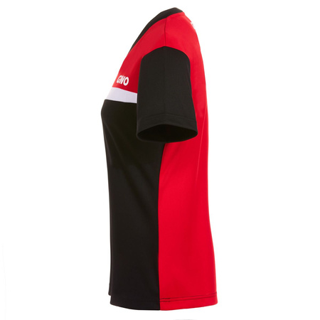koszulka GEWO Shirt Fondi IV Lady czarny z czerwonym