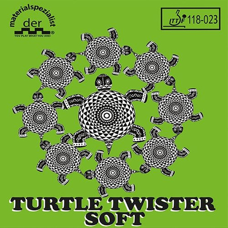 okładzina gładka DER MATERIALSPEZIALIST Turtle Twister Soft czerwony