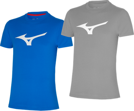 t-shirt MIZUNO RB Logo Tee niebieski