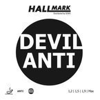 antytopspin HALLMARK Devil Anti czarny