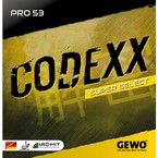 okładzina gładka GEWO Codexx Pro 53 SuperSelect czarny