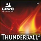 okładzina gładka GEWO Thunderball 2 czerwony