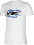 t-shirt MIZUNO Graphic Tee biały