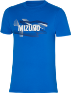 t-shirt MIZUNO Graphic Tee niebieski