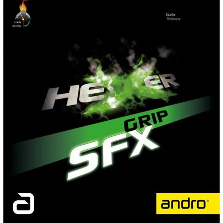okładzina gładka ANDRO Hexer Grip SFX czarny