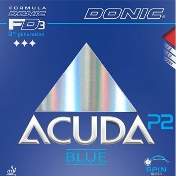 okładzina gładka DONIC Acuda Blue P2 czarny