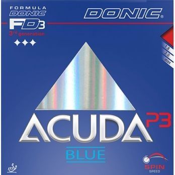 okładzina gładka DONIC Acuda Blue P3 czarny