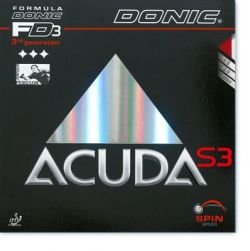okładzina gładka DONIC Acuda S3 czerwony