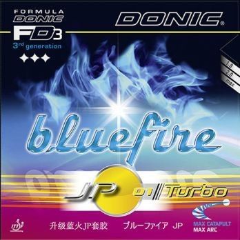 okładzina gładka DONIC Bluefire JP 01 Turbo czarny