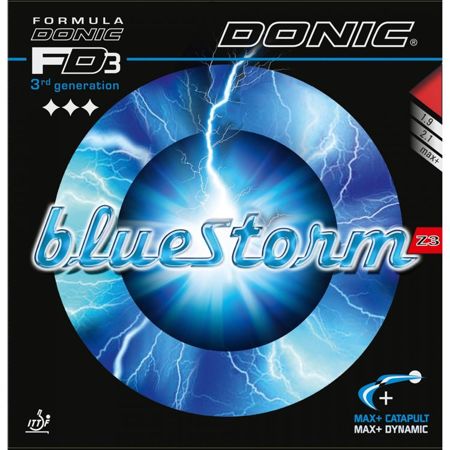okładzina gładka DONIC Bluestorm Z3 niebieski