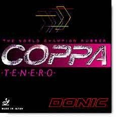 okładzina gładka DONIC Coppa Tenero czarny