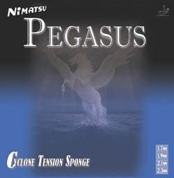 okładzina gładka NIMATSU Pegasus Cyclone czerwony