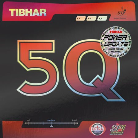 okładzina gładka TIBHAR 5Q Power Update czarny