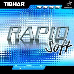 okładzina gładka TIBHAR Rapid Soft czerwony