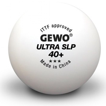 plastikowa piłeczka GEWO Ultra SLP 40+ ***  - 1 szt