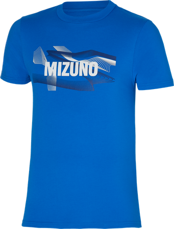 t-shirt MIZUNO Graphic Tee niebieski