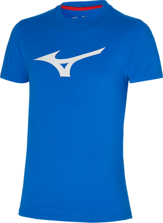 t-shirt MIZUNO RB Logo Tee niebieski